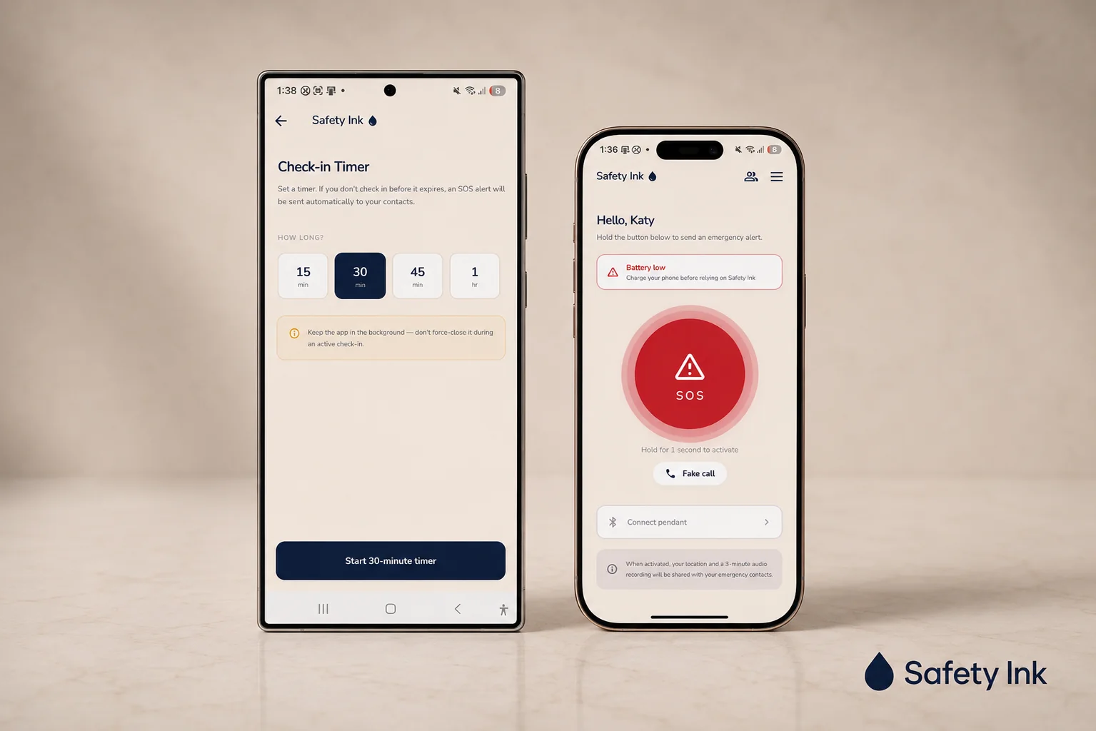 Safety Ink App